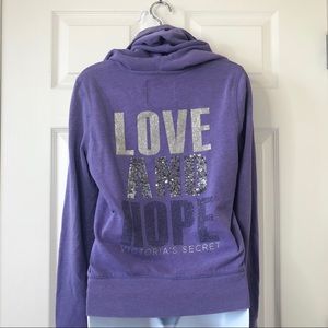 VICTORIA SECRET Zip Up Hoodie